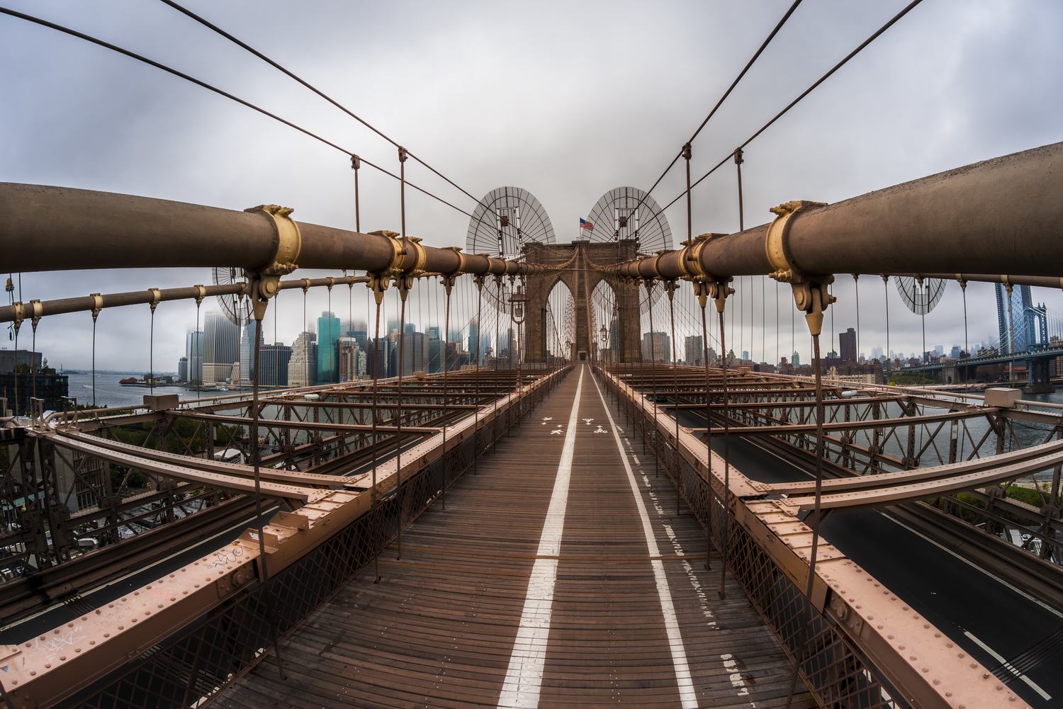 Brooklyn Bridge panorama