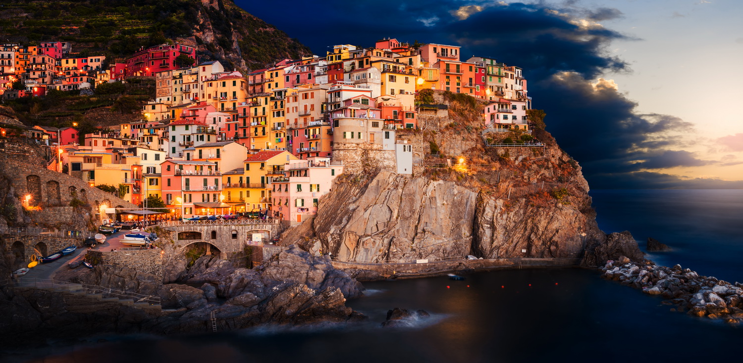 manarola before sunset